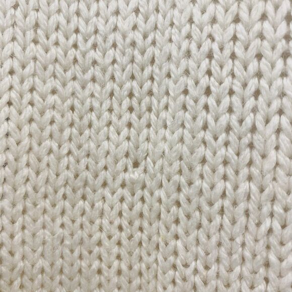 VTG Colleen’s Collectables XL Cream Hand Knit Heavy Sweater Floral Cottagecore* - Picture 10 of 16